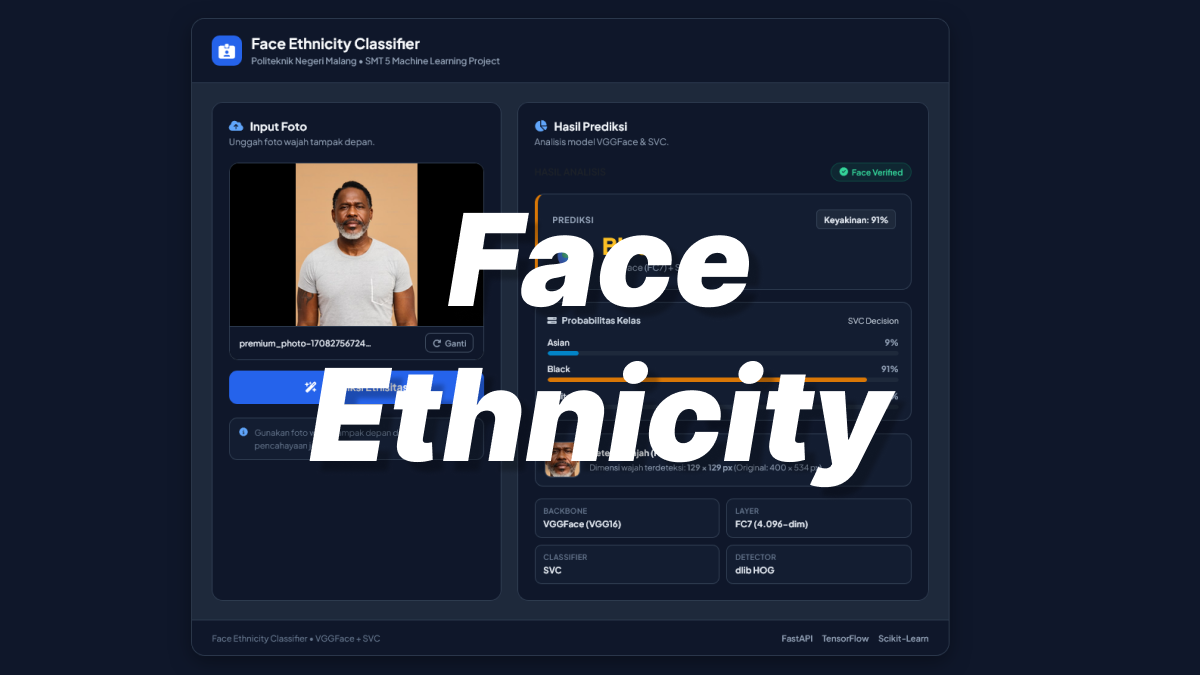 Preview of Face Ethnicity Classification
